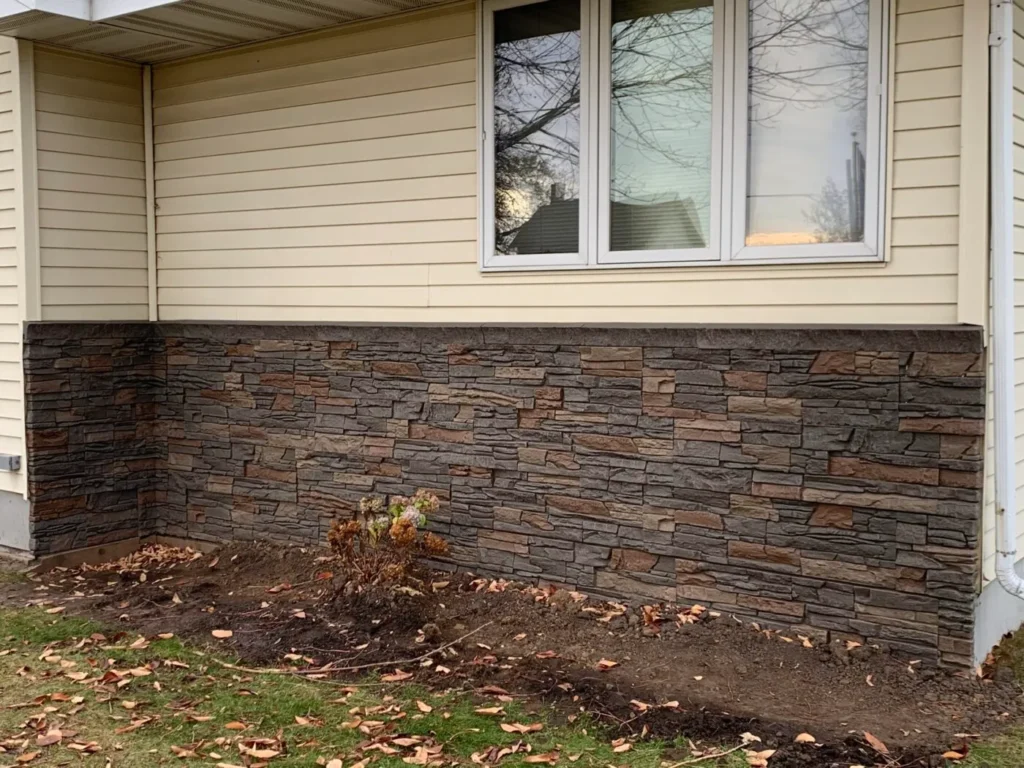 Faux Stone Skirting – Luxury Look on Budget