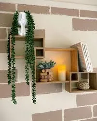 Floating Shelf Flower Styling