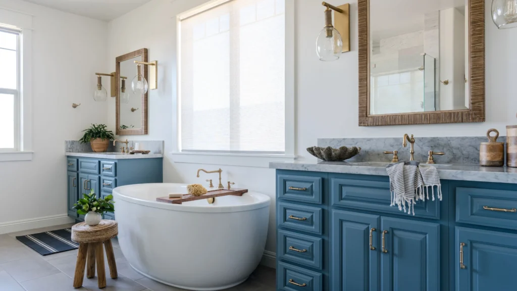 Coastal Small Bathroom Theme