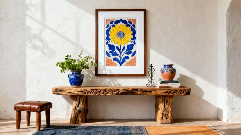 Add Handmade Decor for Authentic Character