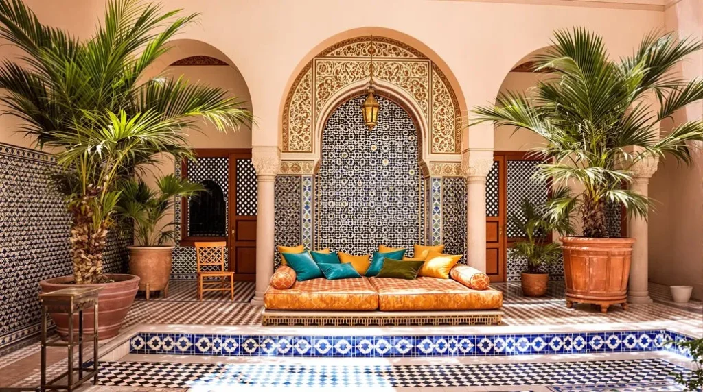 Spanish Style Home Ideas Create Arches and Curved Shapes for Softness