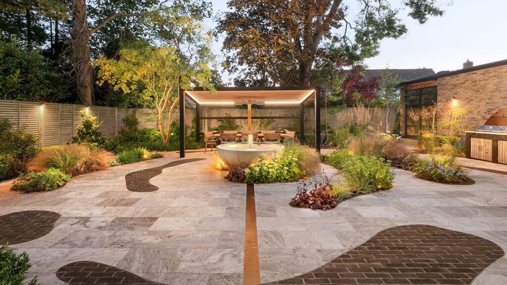 Backyard Landscaping Ideas with Outdoor Lighting