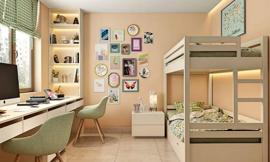 Cozy Minimalist Dorm Room Design
