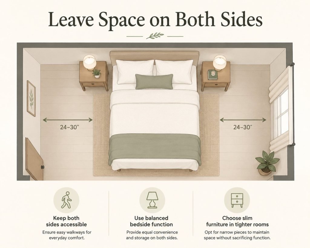 Keep Balance on Both Sides of the Bed