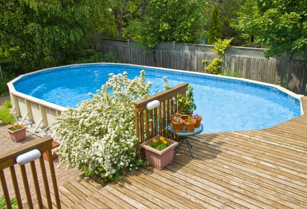 Combine the Pool With a Small Deck